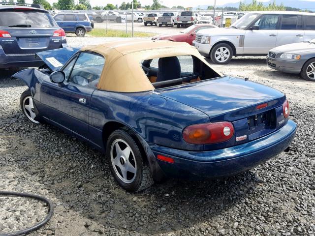 JM1NA3537S0618006 - 1995 MAZDA MX-5 MIATA BLUE photo 3