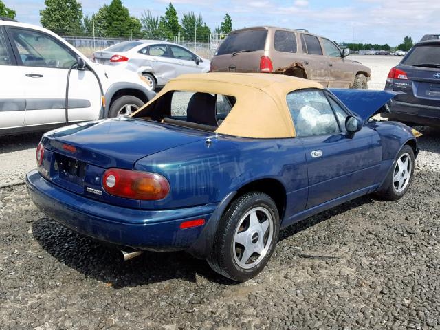 JM1NA3537S0618006 - 1995 MAZDA MX-5 MIATA BLUE photo 4