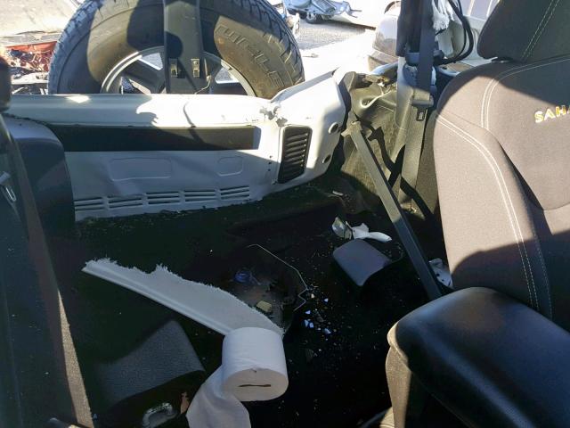 1C4GJWBGXDL505573 - 2013 JEEP WRANGLER S WHITE photo 6