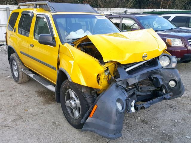 5N1ED28TX3C691394 - 2003 NISSAN XTERRA XE YELLOW photo 1