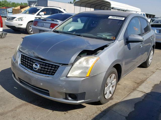 3N1AB61E08L722615 - 2008 NISSAN SENTRA 2.0 GRAY photo 2