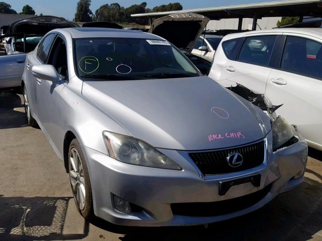 JTHBF5C21A5126064 - 2010 LEXUS IS 250 SILVER photo 1