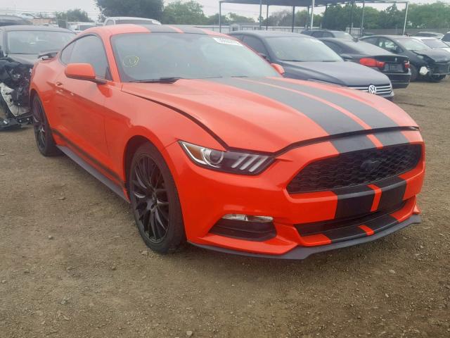 1FA6P8AM2G5230731 - 2016 FORD MUSTANG ORANGE photo 1