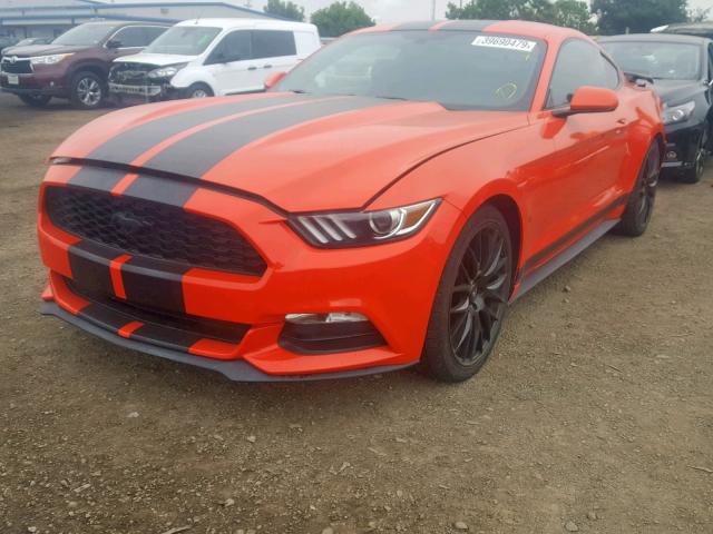 1FA6P8AM2G5230731 - 2016 FORD MUSTANG ORANGE photo 2