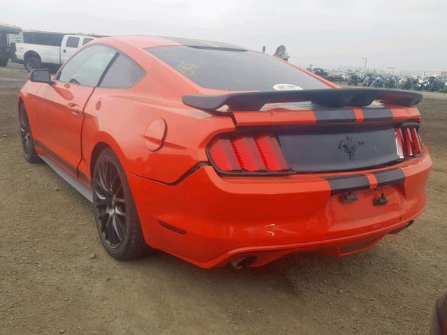 1FA6P8AM2G5230731 - 2016 FORD MUSTANG ORANGE photo 3