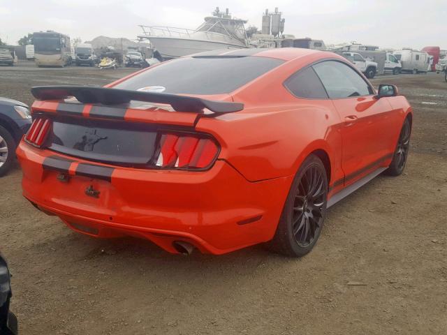 1FA6P8AM2G5230731 - 2016 FORD MUSTANG ORANGE photo 4