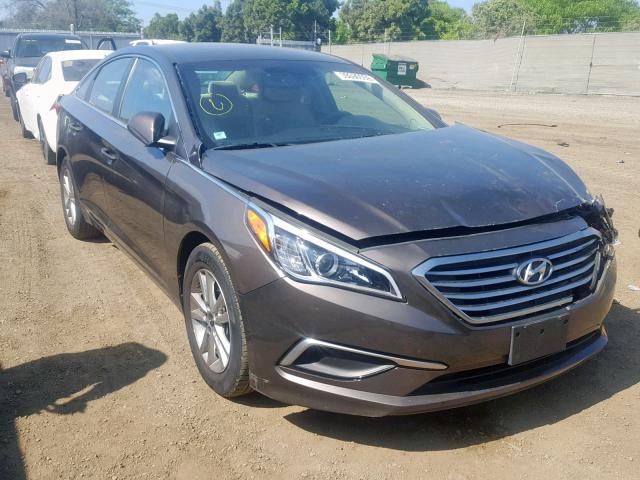 5NPE24AF3GH359544 - 2016 HYUNDAI SONATA SE BROWN photo 1