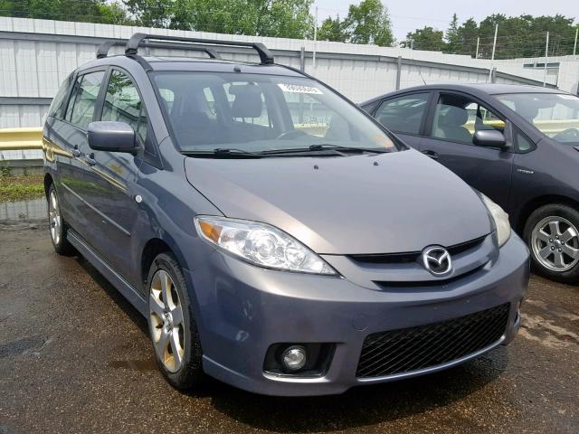 JM1CR29L770134669 - 2007 MAZDA 5 GRAY photo 1