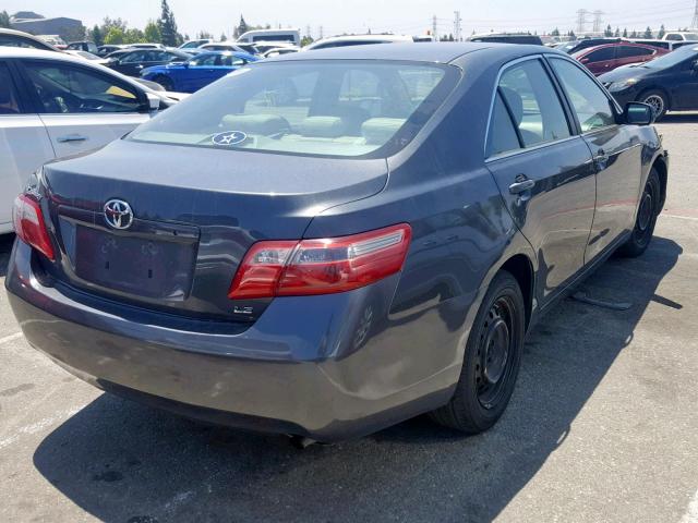 4T1BE46KX7U701220 - 2007 TOYOTA CAMRY NEW CHARCOAL photo 4