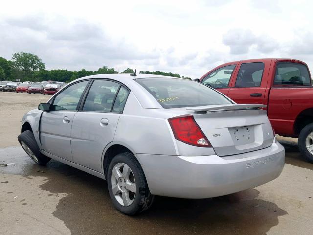1G8AJ55F86Z102222 - 2006 SATURN ION LEVEL SILVER photo 3