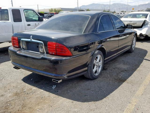 1LNHM87A71Y737117 - 2001 LINCOLN LS BLACK photo 4