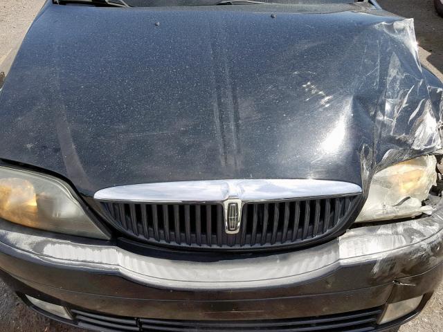 1LNHM87A71Y737117 - 2001 LINCOLN LS BLACK photo 7