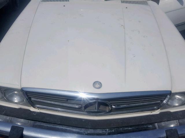 10704412041056 - 1977 MERCEDES-BENZ 450SL WHITE photo 7