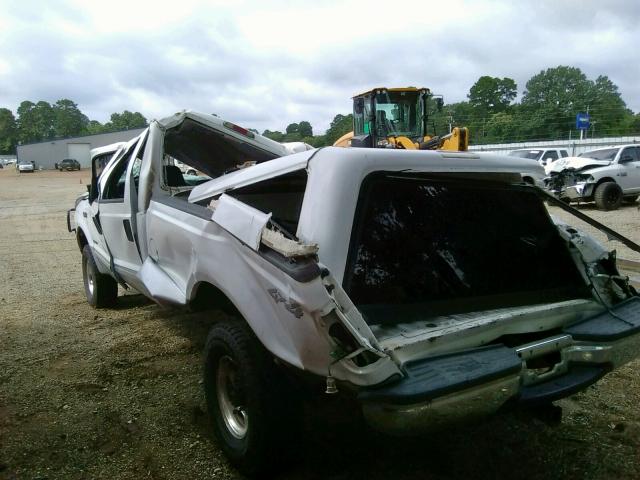 1FTSW31F82EC72426 - 2002 FORD F350 WHITE photo 3