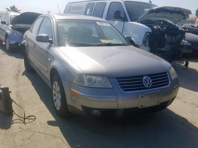 WVWPD63B13P196156 - 2003 VOLKSWAGEN PASSAT GLS GRAY photo 1