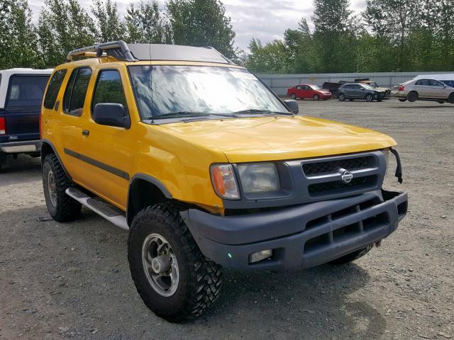 5N1ED28Y31C522648 - 2001 NISSAN XTERRA XE YELLOW photo 1