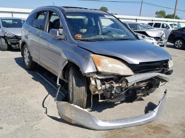 JHLRE48717C036342 - 2007 HONDA CR-V EXL SILVER photo 1