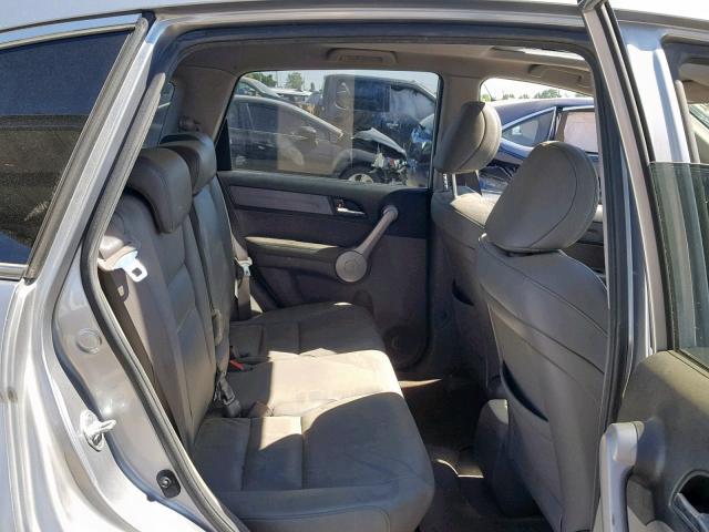 JHLRE48717C036342 - 2007 HONDA CR-V EXL SILVER photo 6