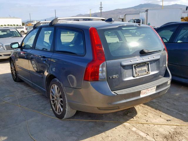 YV1MW382492485777 - 2009 VOLVO V50 2.4I GRAY photo 3