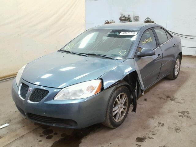 1G2ZF55B064175299 - 2006 PONTIAC G6 SE SILVER photo 2