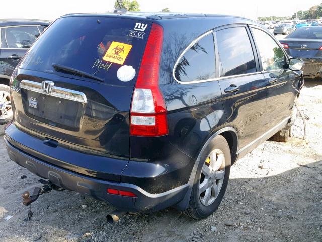 5J6RE48789L018432 - 2009 HONDA CR-V EXL BLACK photo 4