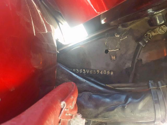 1HD1FCW353Y639405 - 2003 HARLEY-DAVIDSON FLHTCUI RED photo 10