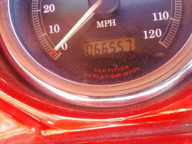 1HD1FCW353Y639405 - 2003 HARLEY-DAVIDSON FLHTCUI RED photo 8