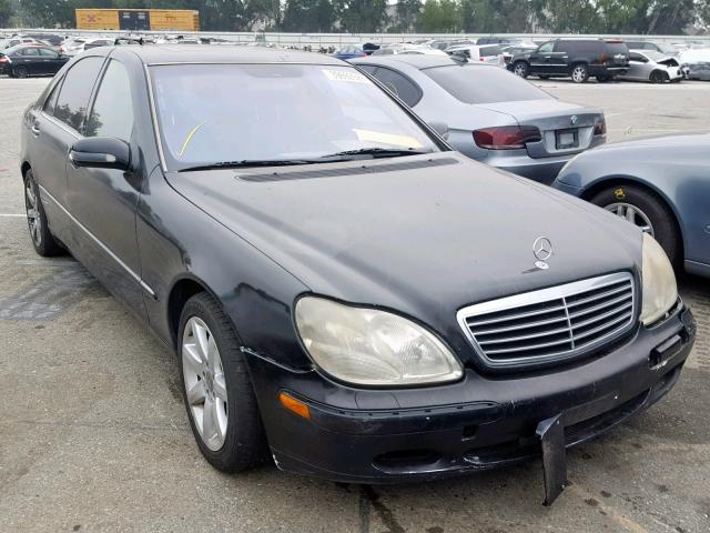 WDBNG75J8YA083757 - 2000 MERCEDES-BENZ S 500 BLACK photo 1