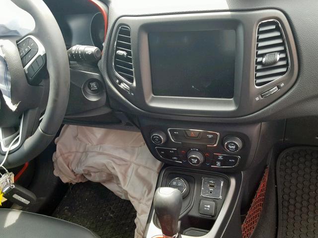 3C4NJDDB8KT722344 - 2019 JEEP COMPASS TR GRAY photo 9