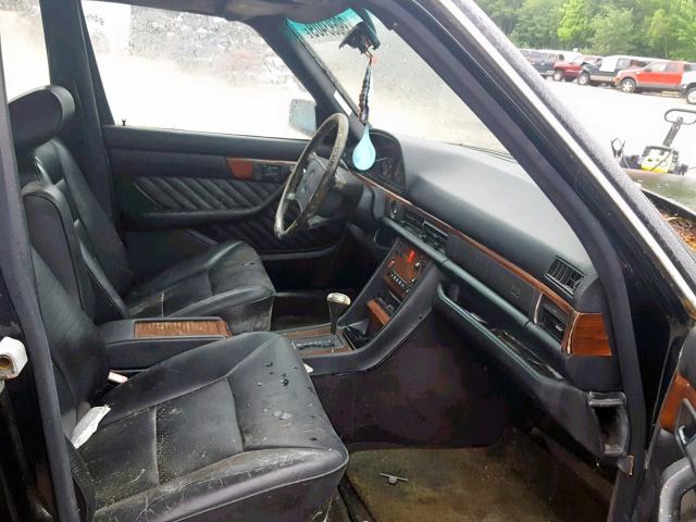 WDBCA35E3LA527513 - 1990 MERCEDES-BENZ 420 SEL BLACK photo 5