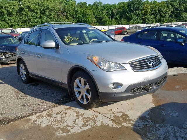 JNKAJ09F58M361297 - 2008 INFINITI EX35 BASE SILVER photo 1