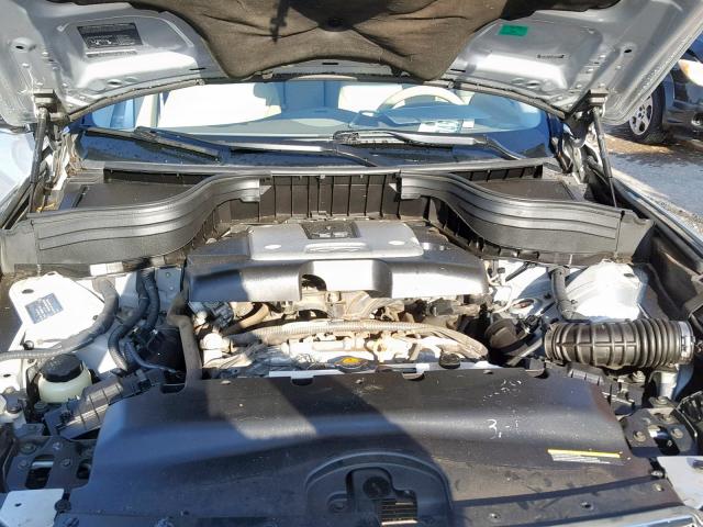 JNKAJ09F58M361297 - 2008 INFINITI EX35 BASE SILVER photo 7