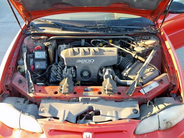 2G1WX15KX29136093 - 2002 CHEVROLET MONTE CARL RED photo 7