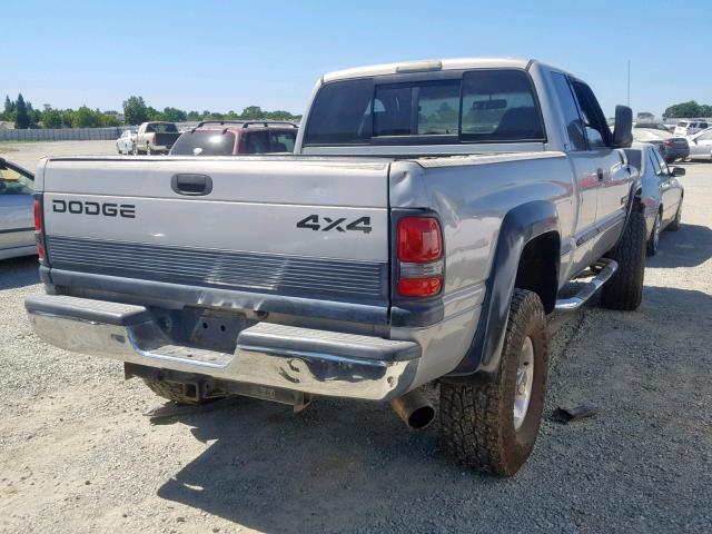 3B7KF2361XG239159 - 1999 DODGE RAM 2500 SILVER photo 4