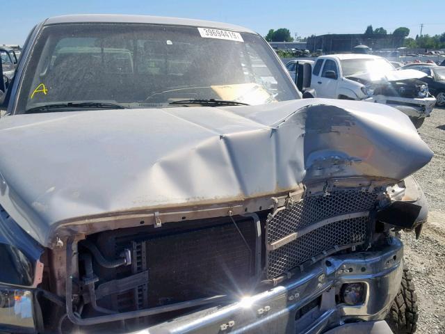 3B7KF2361XG239159 - 1999 DODGE RAM 2500 SILVER photo 7