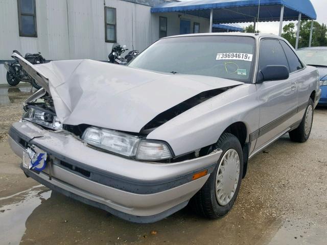 1YVGD31B5L5240859 - 1990 MAZDA MX-6 SILVER photo 2