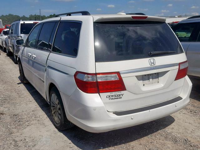 5FNRL38877B086798 - 2007 HONDA ODYSSEY TO WHITE photo 3