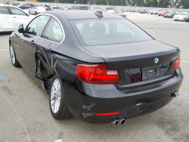 WBA1F5C54FV257503 - 2015 BMW 228 I BLACK photo 3