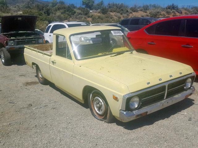 SGTARC02794 - 1975 FORD COURIER YELLOW photo 1