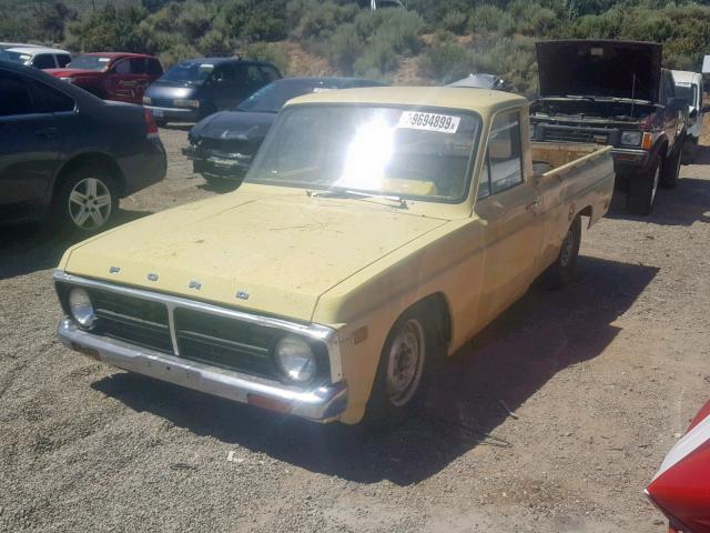 SGTARC02794 - 1975 FORD COURIER YELLOW photo 2