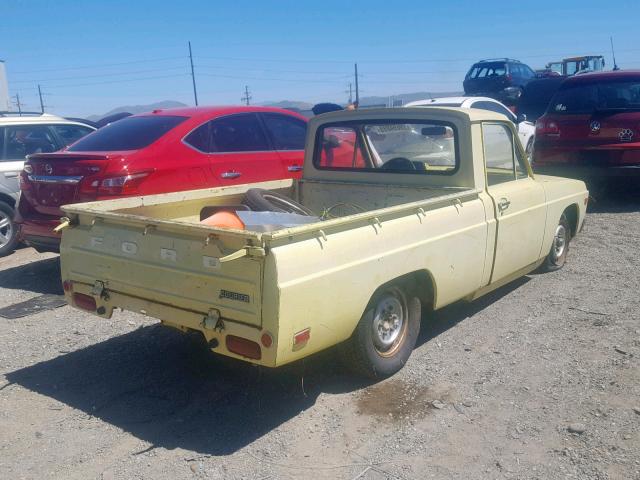 SGTARC02794 - 1975 FORD COURIER YELLOW photo 4