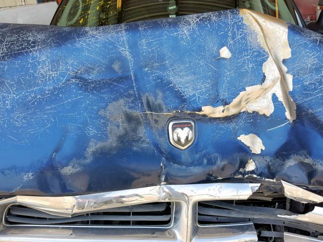 1B7HL48X22S561357 - 2002 DODGE DAKOTA QUA BLUE photo 7