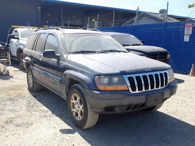 1J4GX48S51C717222 - 2001 JEEP GRAND CHER BLUE photo 1