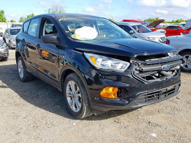 1FMCU0F75HUA93944 - 2017 FORD ESCAPE S BLACK photo 1