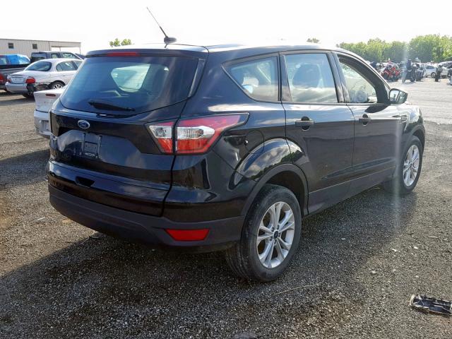 1FMCU0F75HUA93944 - 2017 FORD ESCAPE S BLACK photo 4