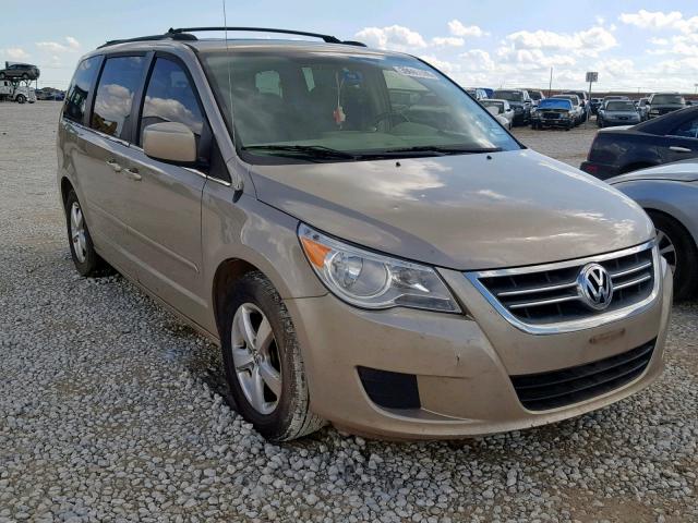 2V8HW34149R585954 - 2009 VOLKSWAGEN ROUTAN SE TAN photo 1