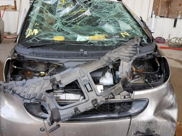 WMEEK31X69K222915 - 2009 SMART FORTWO PAS 灰色 照片 7