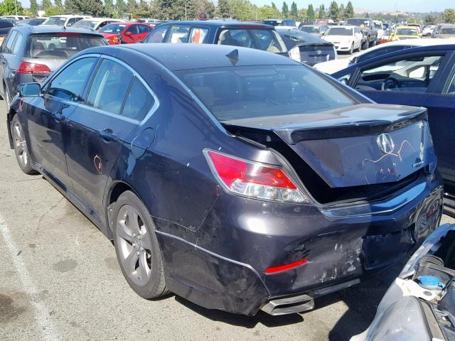 19UUA9F55DA001779 - 2013 ACURA TL TECH GRAY photo 3