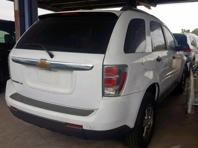 2CNDL13F676099970 - 2007 CHEVROLET EQUINOX WHITE photo 4