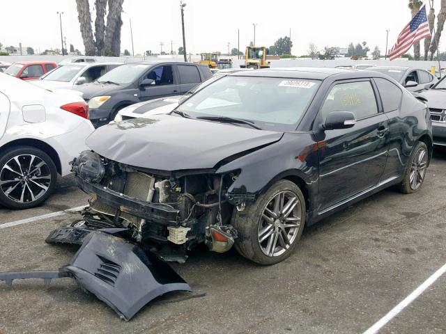 JTKJF5C77D3049587 - 2013 TOYOTA SCION TC 黑色 照片 2